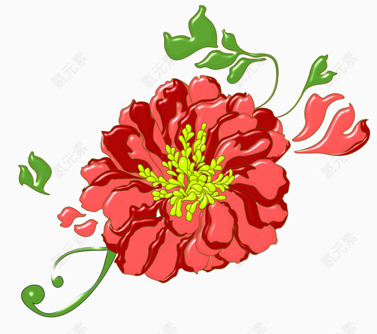 精美立体花朵
