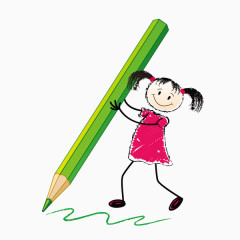 铅笔女孩