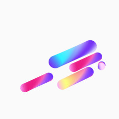 PNG免抠透明双十一活动彩条特效漂浮素材