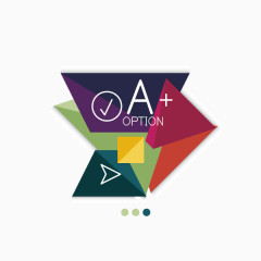 扁平化 分类 图标 字母分类