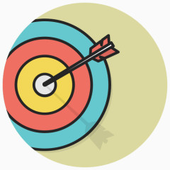arrrow靶心中心飞镖球进了射击目标办公室5