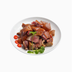 碟装腊肉块
