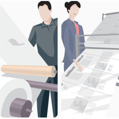 矢量手绘印刷程序