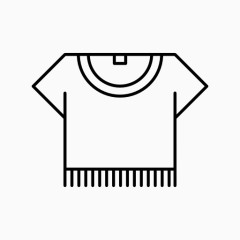 短袖体恤衫图标