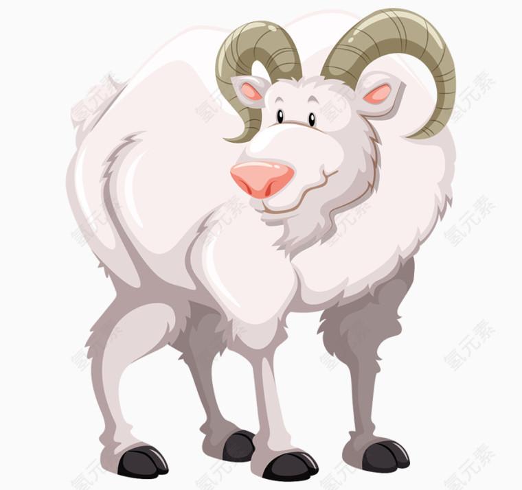 卡通山羊