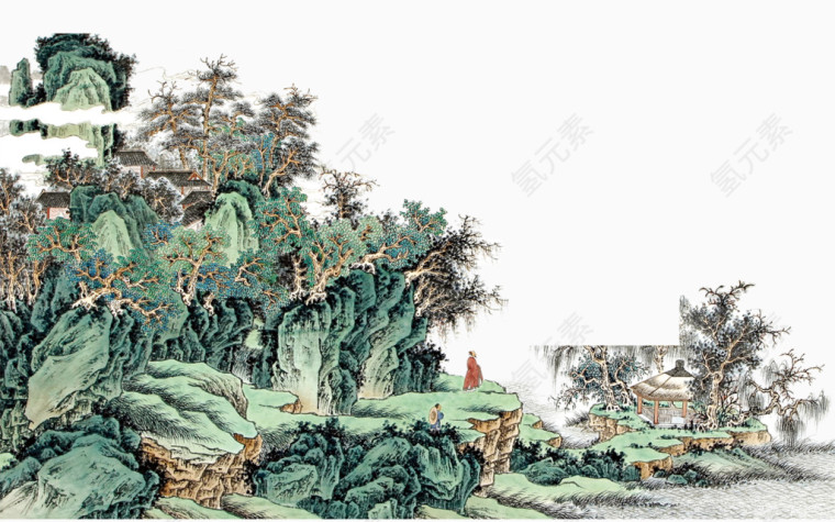 山水