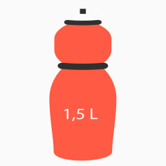 卡通氧气罐手绘素材