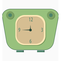 复古时钟设计矢量素材