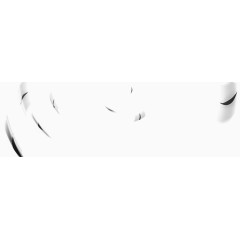 黑色羽毛漂浮素材