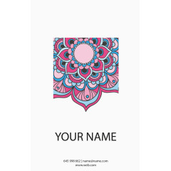 民族花纹卡片设计矢量素材