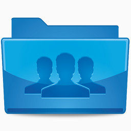 文件夹集团Plastic-folders-icons