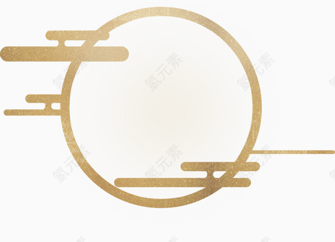 中国风纹理质感海报标题元素