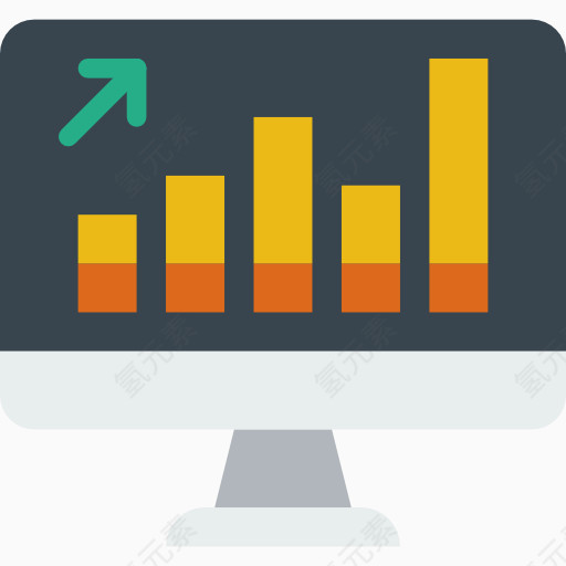 电脑数据分析网站app图标icon