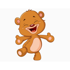卡通小熊