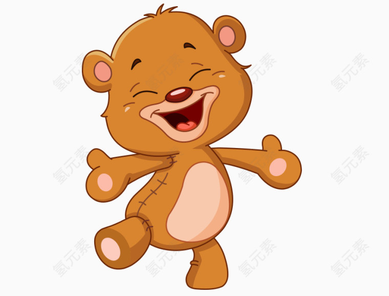 卡通小熊