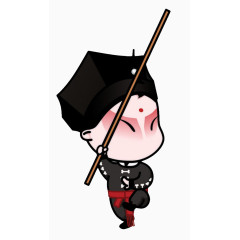 卡通手绘武松
