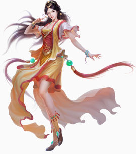 人物古装女素材