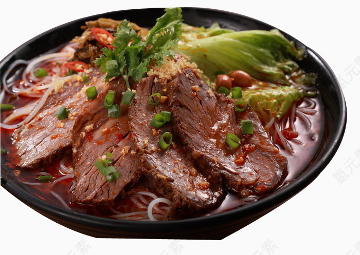 香辣牛肉米粉面