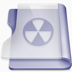 紫色燃烧书阅读读上升文件夹