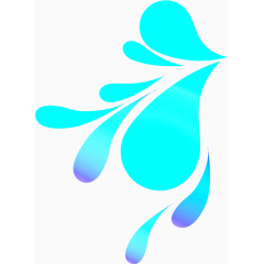 蓝色卡通唯美花纹设计活动