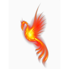 烈火凤凰设计素材