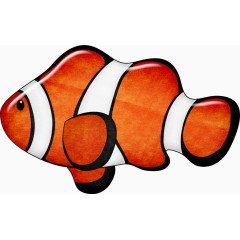 卡通小丑鱼贴图