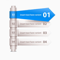 商务展示指路牌专用素材