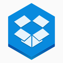dropbox十六进制的图标