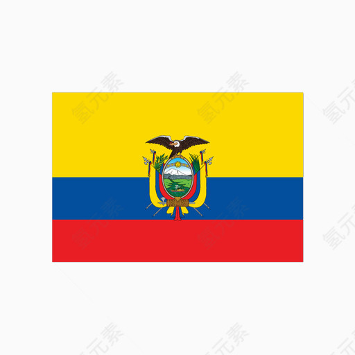 厄瓜多尔国旗图标