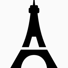 埃菲尔铁塔旅行图标