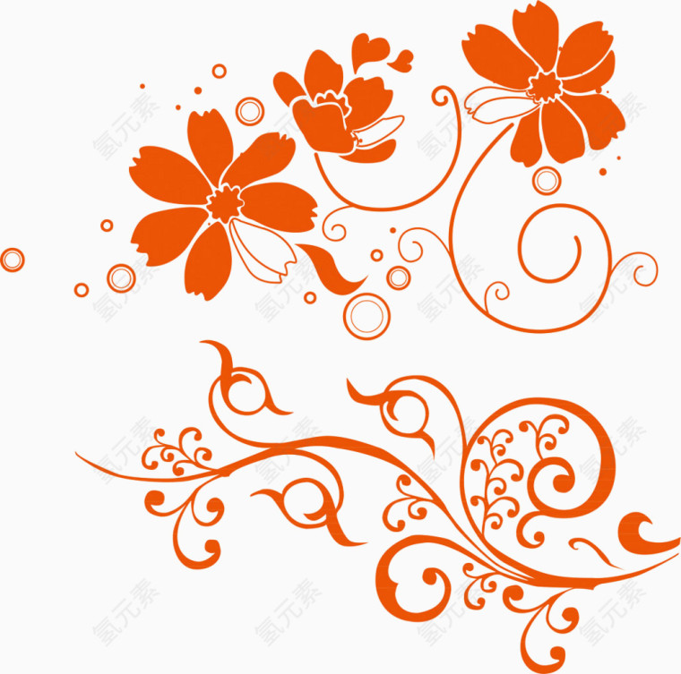 花纹花边图片矢量图