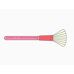 梳子化妆卡通矢量素材