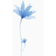 水彩花草素材创意花草图片