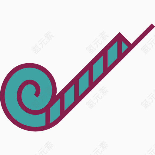 一支拐杖糖果