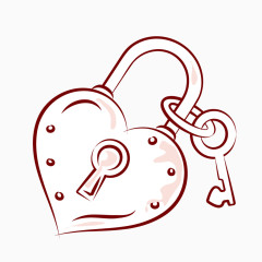情人节手绘素材