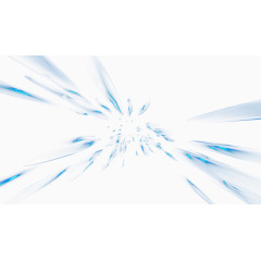 创意科技图片 蓝色科技感抽象放射