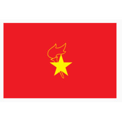 党旗火把五角星元素