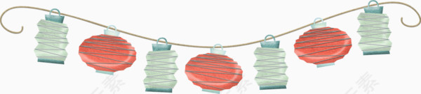 一串灯笼