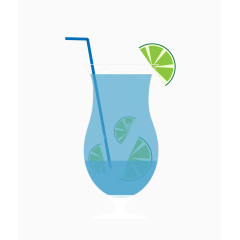 手绘复古鸡尾酒派对