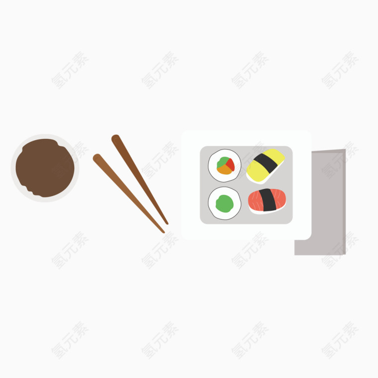 日本文化卡通食物