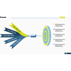 飞镖盘信息图表