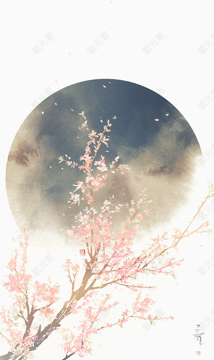 唯美古风手绘
