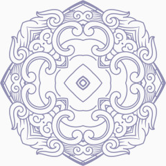 矢量中式纹样设计素材