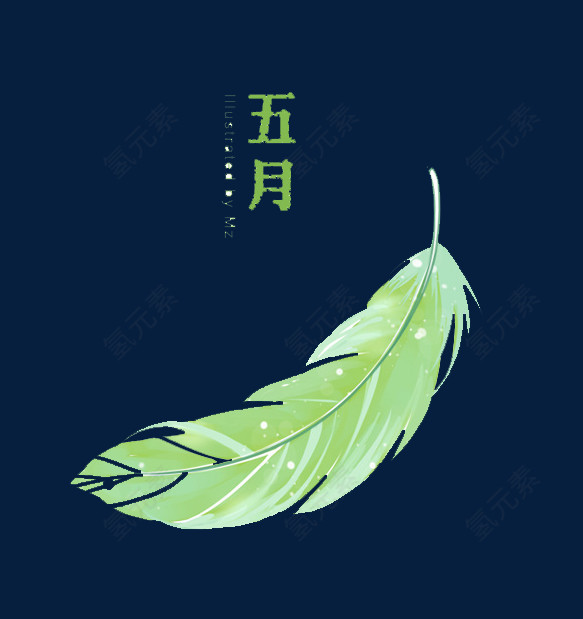 五月羽毛