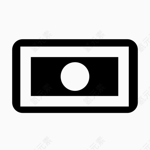 银行卡现金信用钱付款标准自由图标