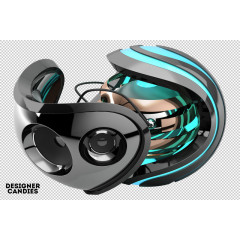 未来感C4D科技圆球