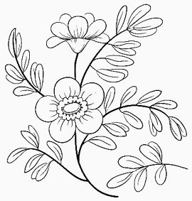 免抠黑色花纹素材
