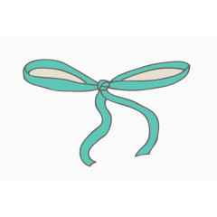 卡通可爱蝴蝶结