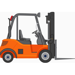 逼真起重推货车