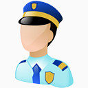 警察Job-Icon-Set